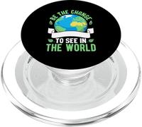 Sii il cambiamento da vedere nel mondo PopSockets PopGrip per MagSafe
