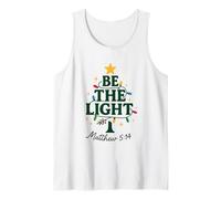 Sii Il Natale Cristiano Chiaro Matteo 5:14 Canotta