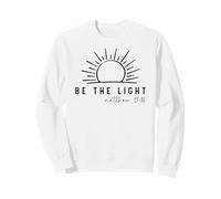 Sii la Luce Cristiani Uomini & Donne Cristiani Amano Cristo Felpa