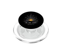 Sii la luce Matteo 5:14 Christian Sunrise Fede PopSockets PopGrip per MagSafe