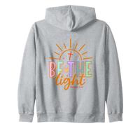 Sii la Luce Matteo 5:14 Scrittura Cristiana Felpa con Cappuccio