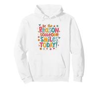 Sii la Ragione per Cui Qualcuno sorride Oggi Feel-Good Kindness Retro Felpa con Cappuccio