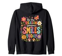 Sii la Ragione per Cui Qualcuno sorride Oggi Inspirational Adorable Felpa con Cappuccio