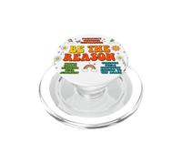 Sii la ragione Positività Gentilezza Citazioni Groovy Mindfulness PopSockets PopGrip per MagSafe