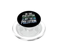 Sii la soluzione - Giornata della Terra per la consapevolezza dell'ambiente PopSockets PopGrip per MagSafe