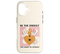 Sii l'energia che vuoi attirare (Spiritual Boho Graphic) Custodia per iPhone 16
