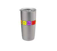 Sii per davvero in questo momento OMG - Be Fr Rn OMg chimica divertente Bicchiere termico in acciaio inox doppia parete