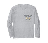 Sii più Forte delle tue Scuse Maglia a Manica