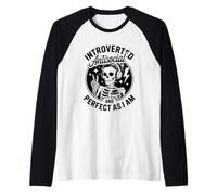 Sii più Forte delle tue Scuse Motivazionale Maglia con Maniche Raglan