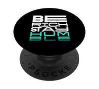 Sii ricco, rimani umile - Una dichiarazione per menti guidate dallo scopo PopSockets PopGrip Adesivo