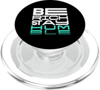 Sii ricco, rimani umile - Una dichiarazione per menti guidate dallo scopo PopSockets PopGrip per MagSafe