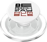 Sii ricco, rimani umile - Una dichiarazione per menti guidate dallo scopo PopSockets PopGrip per MagSafe