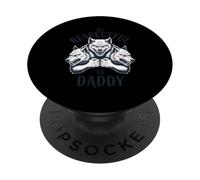 Sii rispettoso per papà divertente lupo mannaro dicendo PopSockets PopGrip Adesivo