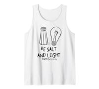 Sii Sale e Luce Matteo 5:13-16 Christian Inspirational Canotta