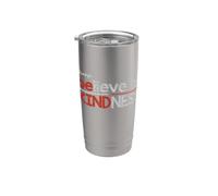 Sii sempre gentile Credi nella gentilezza Umanità Rispetta Design Bicchiere termico in acciaio inox doppia parete