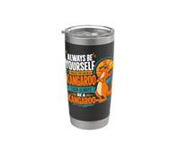 Sii sempre te stesso a meno che tu non possa essere un canguro divertente Bicchiere termico in acciaio inox doppia parete