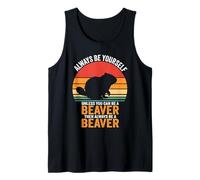 Sii Sempre Te Stesso a Meno Che tu Non Possa Essere Un Castoro Canotta