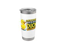 Sii sempre te stesso a meno che tu non possa essere un detto sarcastico anatra Bicchiere termico in acciaio inox doppia parete