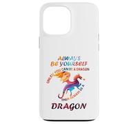 Sii sempre te stesso a meno che tu non possa essere un drago Idea divertente Custodia per iPhone 13 Pro Max