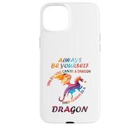 Sii sempre te stesso a meno che tu non possa essere un drago Idea divertente Custodia per iPhone 15 Plus