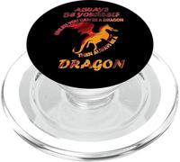 Sii sempre te stesso a meno che tu non possa essere un drago Idea divertente PopSockets PopGrip per MagSafe