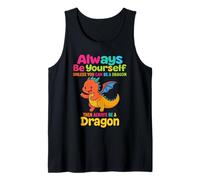 Sii sempre te stesso a meno che tu non possa essere un drago mitico Canotta
