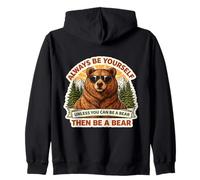 Sii Sempre Te Stesso a Meno Che tu Non Possa Essere Un Orso e Poi Essere Un Orso Felpa con Cappuccio
