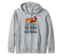 Sii sempre te stesso a meno che tu non possa essere un panda rosso e poi sempre Felpa con Cappuccio