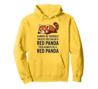 Sii sempre te stesso a meno che tu non possa essere un panda rosso e poi sempre Felpa con Cappuccio