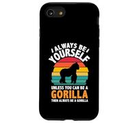 Sii sempre te stesso a meno che tu non possa essere una camicia da gorilla vintage Custodia per iPhone SE (2020) / 7/8