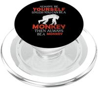 Sii sempre te stesso a meno che tu non possa essere una scimmia idea divertente PopSockets PopGrip per MagSafe