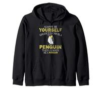Sii sempre te stesso a meno che tu non possa essere un'idea divertente di pinguino Felpa con Cappuccio