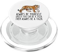 Sii sempre te stesso e sii una tigre PopSockets PopGrip per MagSafe