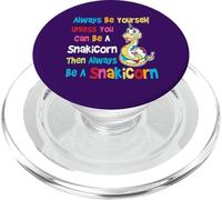 Sii sempre un simpatico amante dei serpenti Snakicorn PopSockets PopGrip per MagSafe