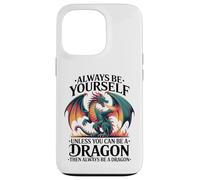 Sii te stesso a meno che tu non possa essere un drago, amo il drago Custodia per iPhone 13 Pro