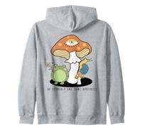 Sii Te Stesso Non scusarti Cottagecore Frog Felpa con Cappuccio