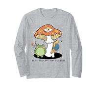 Sii Te Stesso Non scusarti Cottagecore Frog Maglia a Manica
