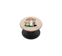 Sii te stesso non scusarti Cottagecore Frog PopSockets PopGrip Adesivo