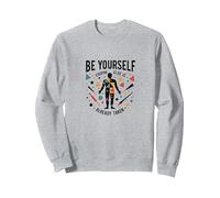Sii Te Stesso Tutti Gli Altri Sono già Presi motivazionali Felpa, Unisex per Adulti, Grigio Melange, M