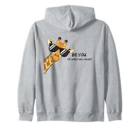 Sii tu Il Mondo Si adatterà Felpa con Cappuccio