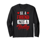 Sii Un Amico, Non Un bullo Mobbing bullismo Gentilezza Maglia a Manica