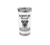 Sii un cane da pastore anatolico Divertente pastore anatolico Bicchiere termico in acciaio inox doppia parete