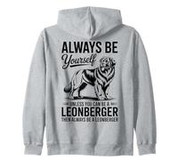 Sii Un Cane Leonberger Funny Leonberger Felpa con Cappuccio