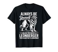 Sii Un Cane Leonberger Funny Leonberger Maglietta