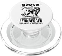 Sii un cane Leonberger Funny Leonberger PopSockets PopGrip per MagSafe