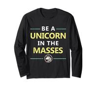 Sii Un Unicorno nelle Masse Maglia a Manica