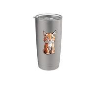 Sii una Lynx: Adotta la Grazia Selvaggia Bicchiere termico in acciaio inox doppia parete