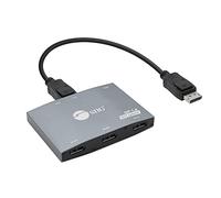 SIIG Splitter DisplayPort 1.4 a 3 porte 4K a 30 Hz - DP 1.4 a 3x DP Multi Monitor Adapter- Dual 4K60Hz o Triple 4K (4K30Hz o 1x 4K60Hz + 2x 4K30Hz), Mac OS supporta solo specchio, conforme TAA