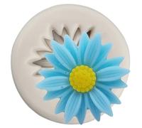 Sijiangmold Mini stampi in silicone a forma di margherita, fiori, per decorazione di torte, cioccolato, cupcake, caramelle, argilla polimerica
