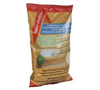 SIKA - Additivo in polvere per impermeabilizzare malte e calcestruzzo - Super Sikalite Bianco - Migliora la resistenza al gelo - Adatto anche per piscine - Facile applicazione -1 kg